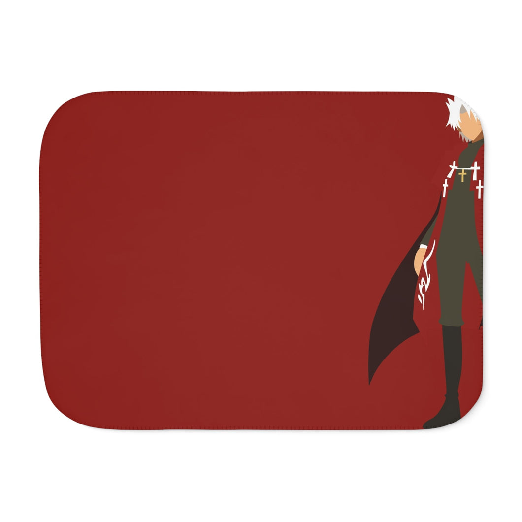 Shirou Kotomine (Fate/Apocrypha) Minimalist Sherpa Blanket