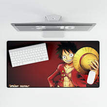 Load image into Gallery viewer, Monkey D. Luffy Mouse Pad (Desk Mat)
