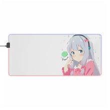 Load image into Gallery viewer, EroManga-Sensei RGB LED Mouse Pad (Desk Mat)
