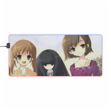 Load image into Gallery viewer, The Melancholy Of Haruhi Suzumiya RGB LED Mouse Pad (Desk Mat)
