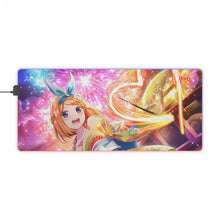 Load image into Gallery viewer, Yotsuba Nakano RGB LED Mouse Pad (Desk Mat)
