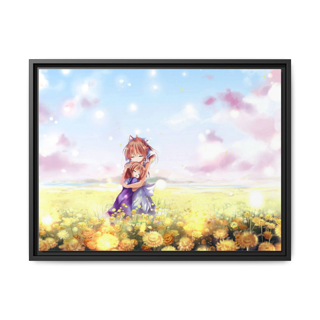 Field Of Dreams Canvas Framed Art Print