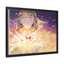 Load image into Gallery viewer, Anime Your Name. Canvas Framed Art Print
