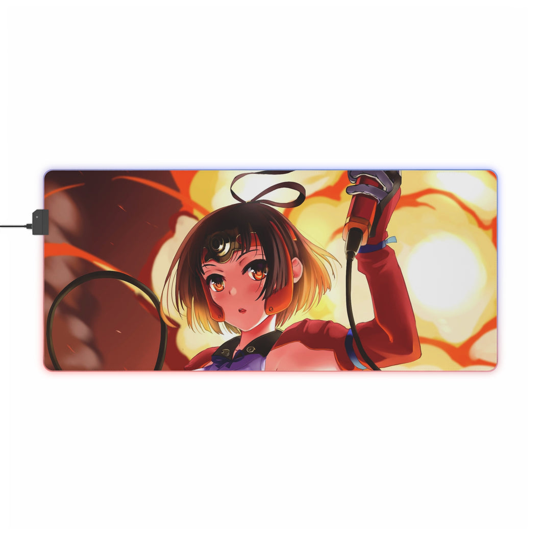 Kabaneri Of The Iron Fortress RGB LED Mouse Pad (Desk Mat)