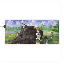 Load image into Gallery viewer, Girls und Panzer RGB LED Mouse Pad (Desk Mat)
