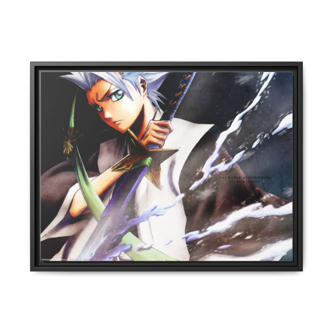 Anime Bleachr Canvas Framed Art Print