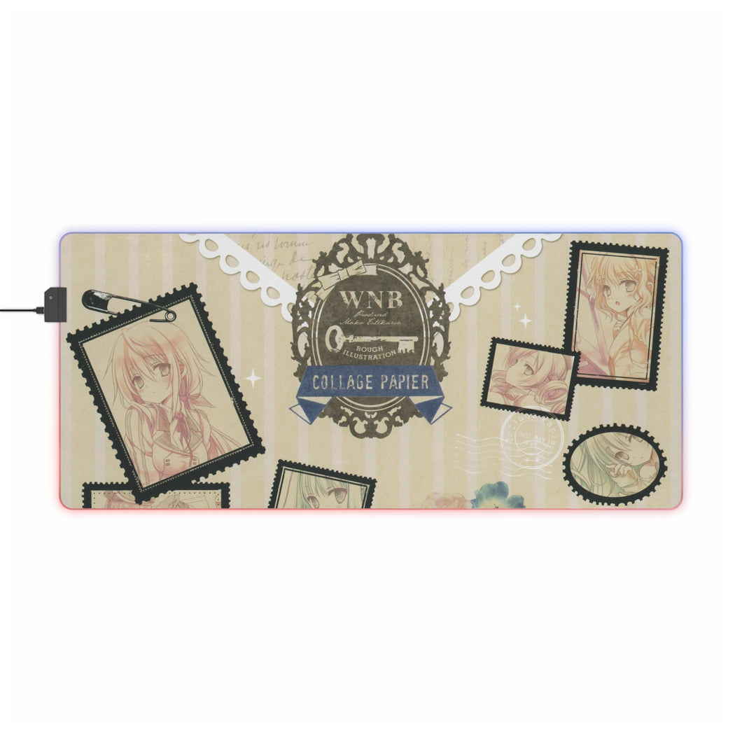 Infinite Stratos RGB LED Mouse Pad (Desk Mat)