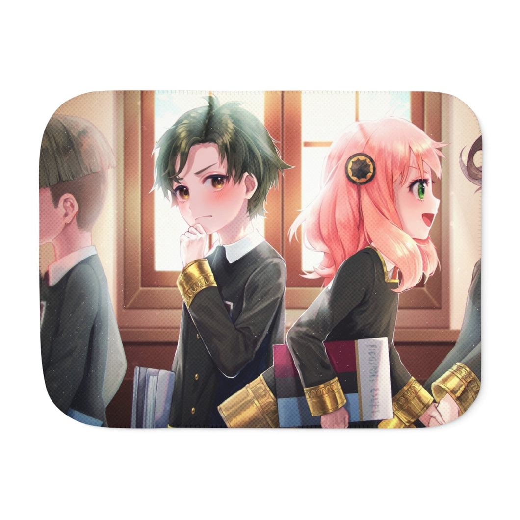 Anime Spy x Family Sherpa Blanket