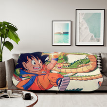 Load image into Gallery viewer, Anime Dragon Ball Sherpa Blanket

