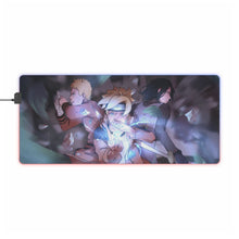 Load image into Gallery viewer, Naruto, Sasuke and Boruto RGB LED Mouse Pad (Desk Mat)
