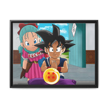 Load image into Gallery viewer, Dragon Ball Bulma Canvas Framed Art Print
