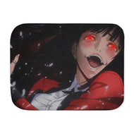 Yumeko Jabami Sherpa Blanket