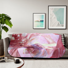 Load image into Gallery viewer, Anime Date A Liver Sherpa Blanket
