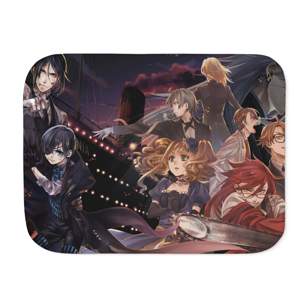 Kuroshitsuji: Book of the Atlantic Promo Sherpa Blanket