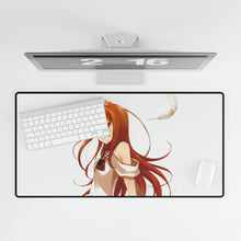 Load image into Gallery viewer, Anime Spice and Wolf Mouse Pad (Desk Mat)
