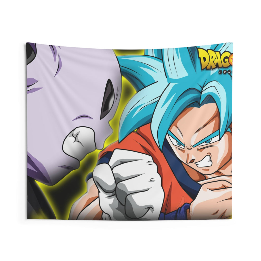 Goku vs Jiren Indoor Wall Tapestry