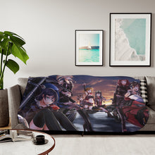 Load image into Gallery viewer, Love Live! Maki Nishikino, Kotori Minami, Umi Sonoda, Honoka Kousaka, Eri Ayase Sherpa Blanket
