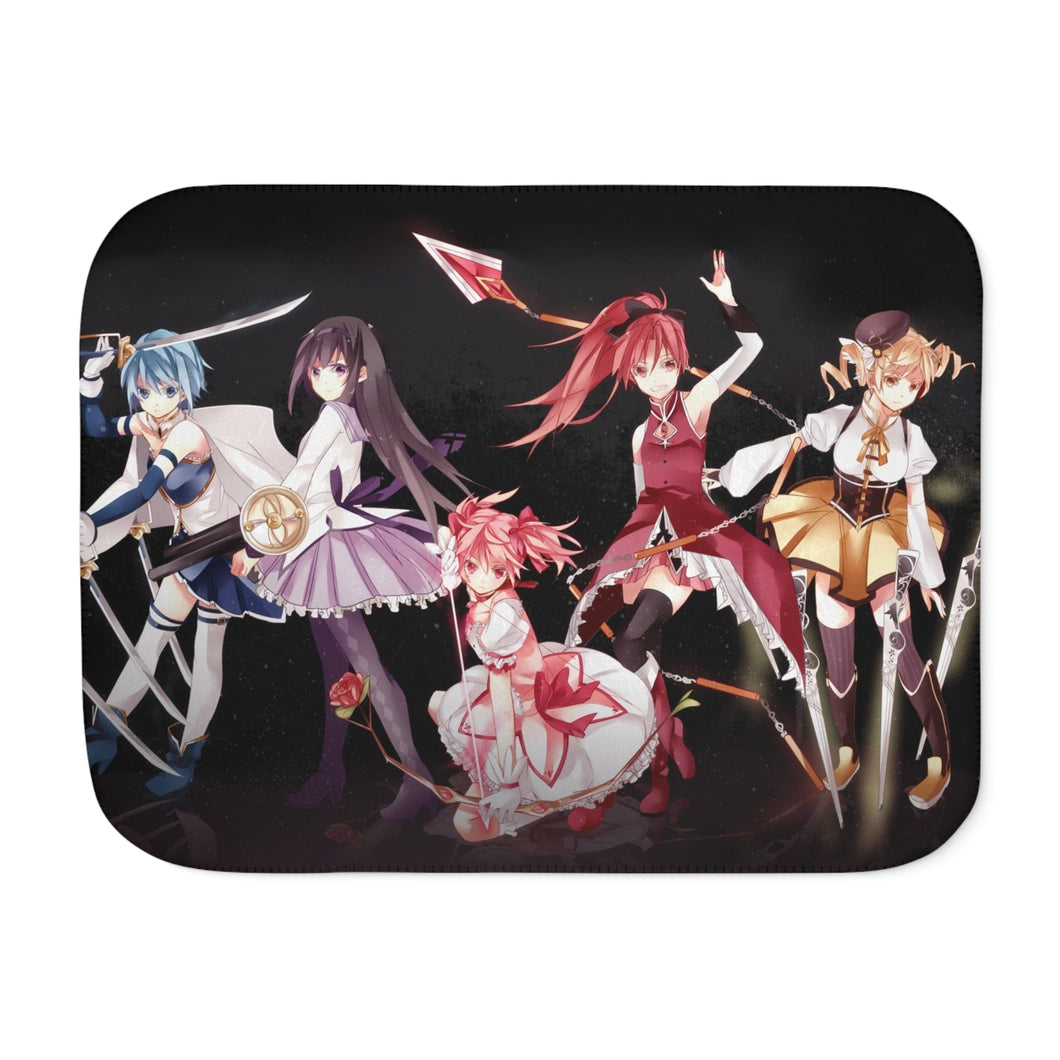 Anime Puella Magi Madoka Magica Sherpa Blanket