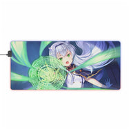 Rokudenashi Majutsu Koushi To Akashic Records Sistine Fibel RGB LED Mouse Pad (Desk Mat)