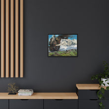 Load image into Gallery viewer, The walking castle Canvas Framed Art Print
