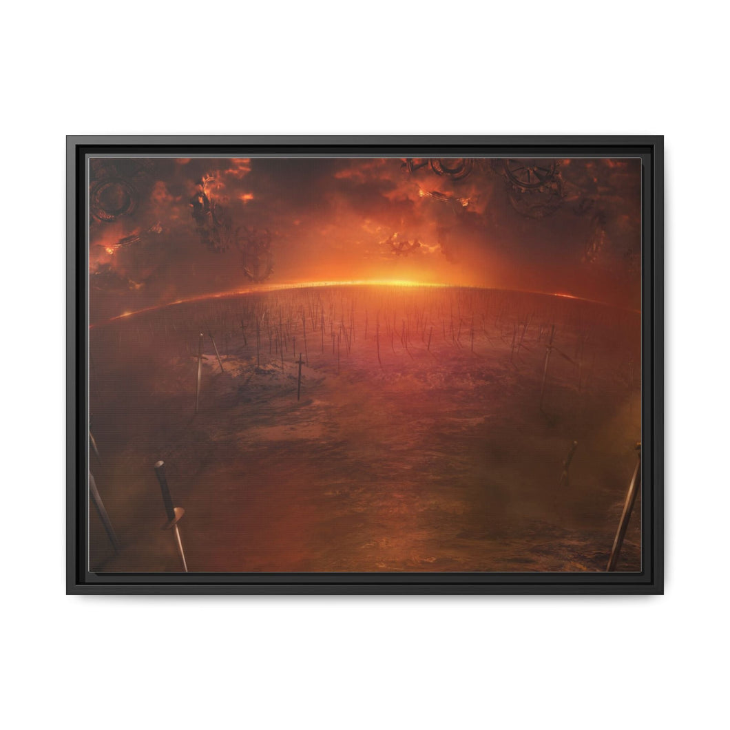 Anime Fate/Stay Night Canvas Framed Art Print