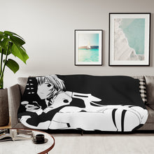 Load image into Gallery viewer, Anime Neon Genesis Evangelion Sherpa Blanket
