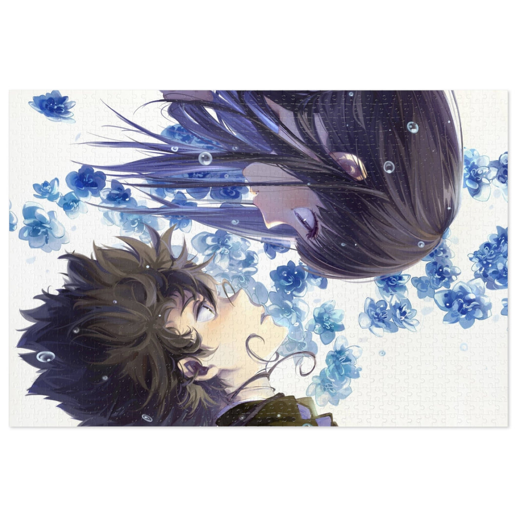 Eru Chitanda  And  Hōtarō Oreki Looking at each other Jigsaw Puzzle