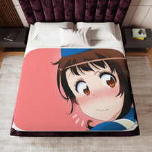 Load image into Gallery viewer, Nisekoi Kosaki Onodera Sherpa Blanket
