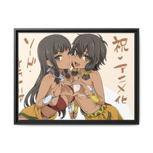 Load image into Gallery viewer, Tiona and Tione Canvas Framed Art Print
