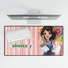 Load image into Gallery viewer, Anime The Melancholy Of Haruhi Suzumiya Mouse Pad (Desk Mat)
