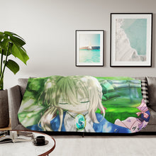 Load image into Gallery viewer, Violet Evergarden Sherpa Blanket
