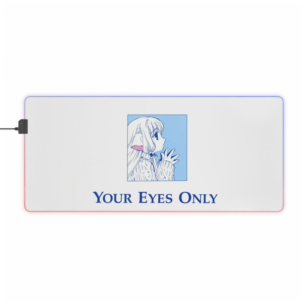 Chobits RGB LED Mouse Pad (Desk Mat)