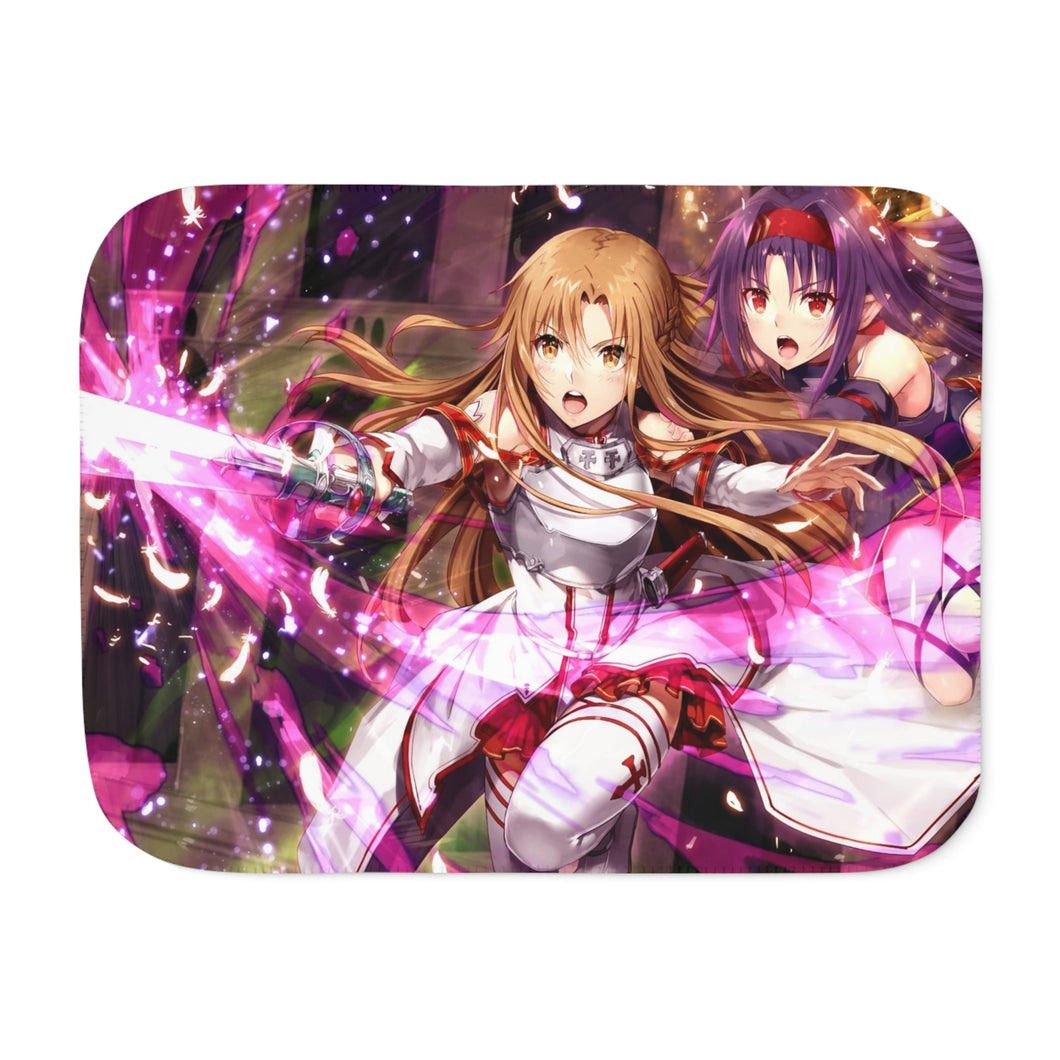 Sword Art Online Asuna Yuuki Sherpa Blanket