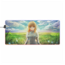 Load image into Gallery viewer, Saber (Fate Series) RGB LED Mouse Pad (Desk Mat)
