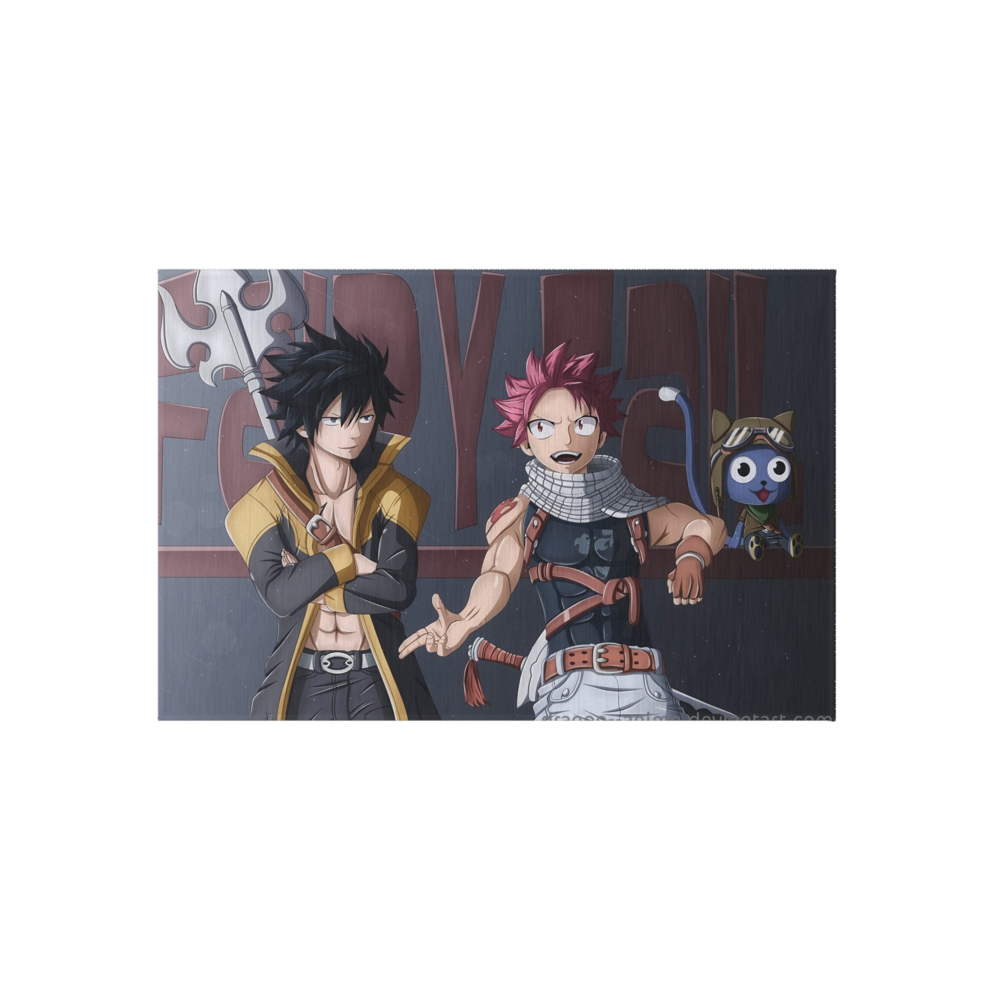 Gray Fullbuster / Natsu Dragneel / Happy Rug