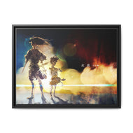 Anime Dororo Canvas Framed Art Print