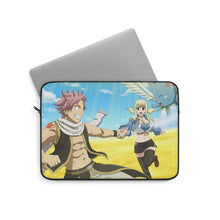 Load image into Gallery viewer, Fairy Tail Natsu Dragneel, Lucy Heartfilia, Happy Laptop Sleeve
