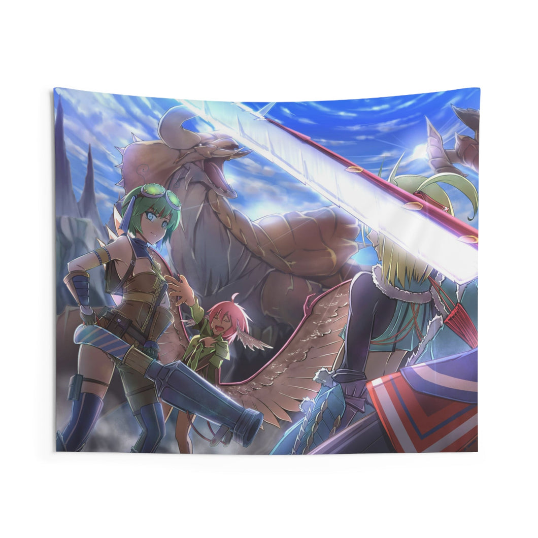 Anime Crossover Indoor Wall Tapestry