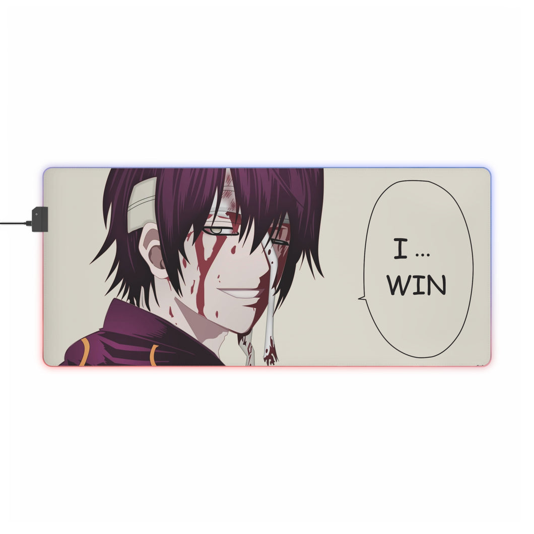 Gintama Shinsuke Takasugi RGB LED Mouse Pad (Desk Mat)
