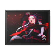 season 4 ending card Canvas Framed Art Print
