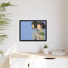 Load image into Gallery viewer, Anime Spirited Away Canvas Framed Art Print
