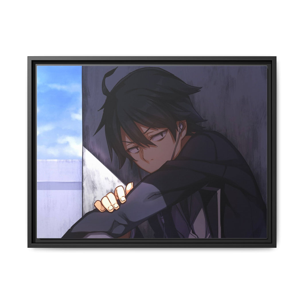 Anime My Teen Romantic Comedy SNAFU Canvas Framed Art Print