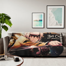 Load image into Gallery viewer, Is It Wrong to Try to Pick Up Girls in a Dungeon? Sherpa Blanket
