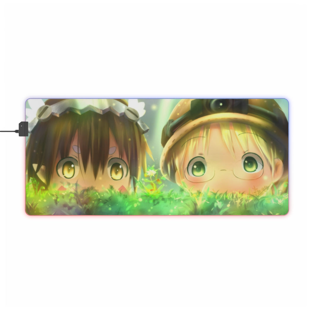 Anime Made In Abyss RGB LED Mouse Pad (Desk Mat)