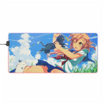 Load image into Gallery viewer, Nyan Koi! RGB LED Mouse Pad (Desk Mat)
