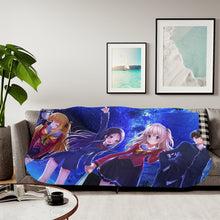 Load image into Gallery viewer, Charlotte Nao Tomori, Ayumi Otosaka, Joujirou Takajou Sherpa Blanket
