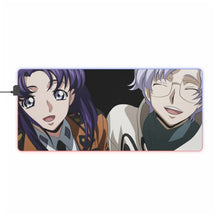 Load image into Gallery viewer, Code Geass Lloyd Asplund RGB LED Mouse Pad (Desk Mat)
