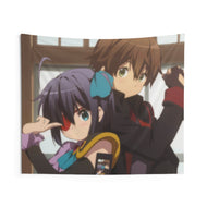 Rikka Takanashi and Yuuta Togashi cosplay Indoor Wall Tapestry
