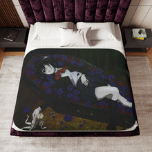 Load image into Gallery viewer, Mei Misaki Sherpa Blanket
