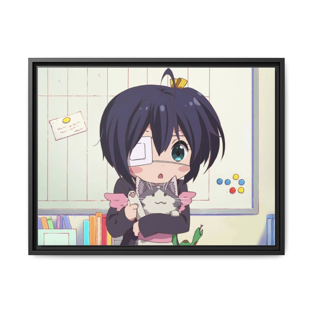 Love, Chunibyo & Other Delusions Rikka Takanashi Canvas Framed Art Print